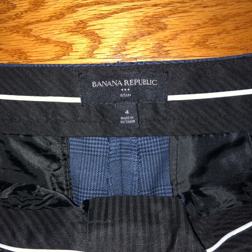 Navy patterned slacks - Picture 5 of 5